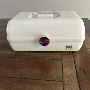 Vintage Caboodles Makeup Case Organizer w Mirror